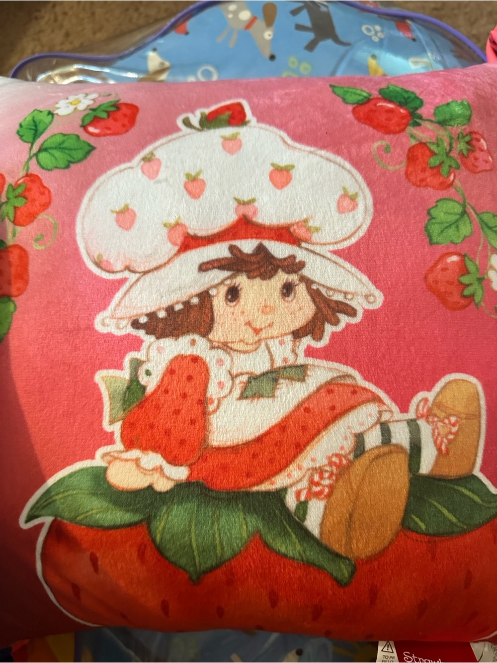 2 Strawberry Shortcake Decorative Pillows. New. With Tags - Picture 2 of 9